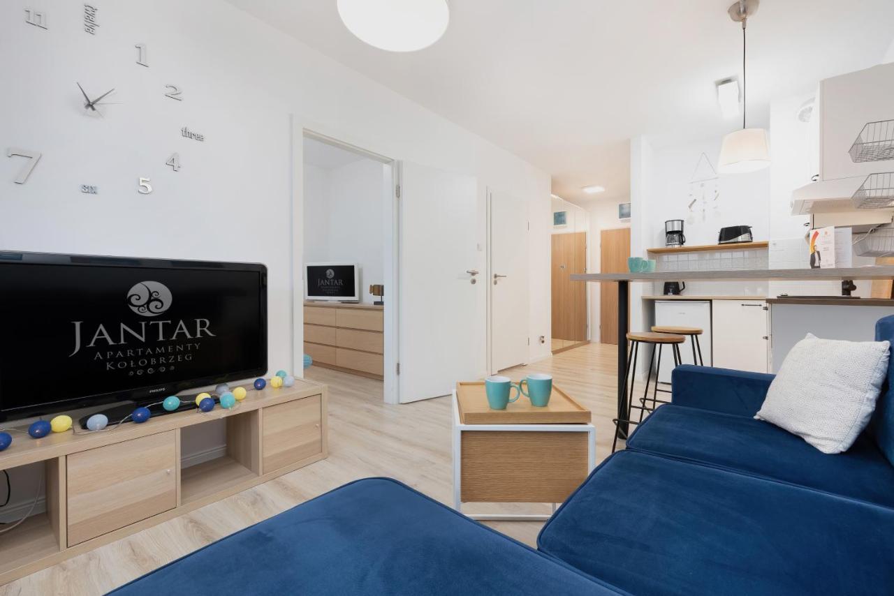 Jantar Apartamenty - Osiedle Bursztynowe II 科沃布热格 外观 照片