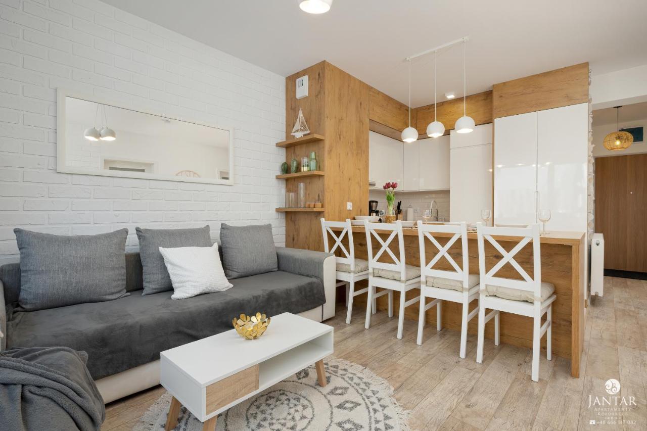 Jantar Apartamenty - Osiedle Bursztynowe II 科沃布热格 外观 照片