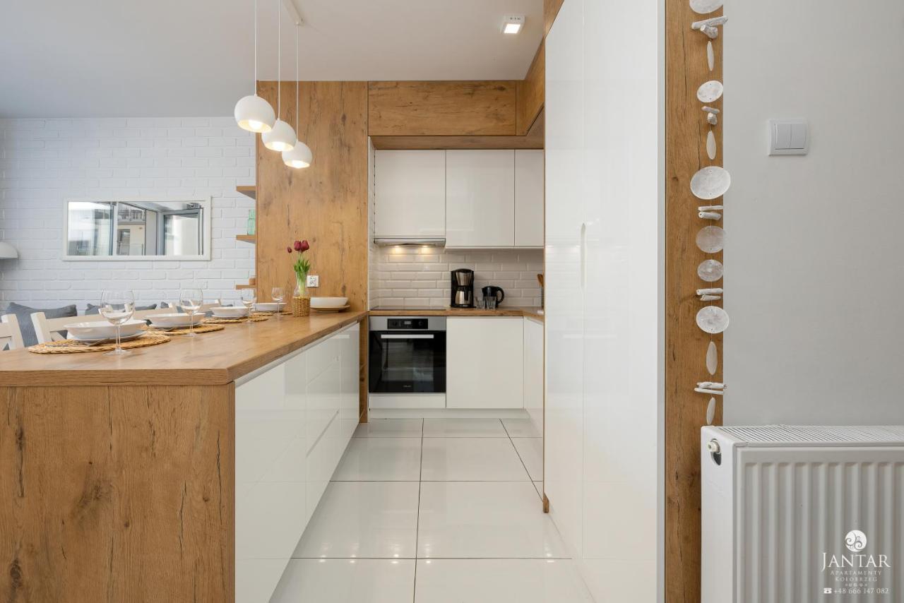Jantar Apartamenty - Osiedle Bursztynowe II 科沃布热格 外观 照片