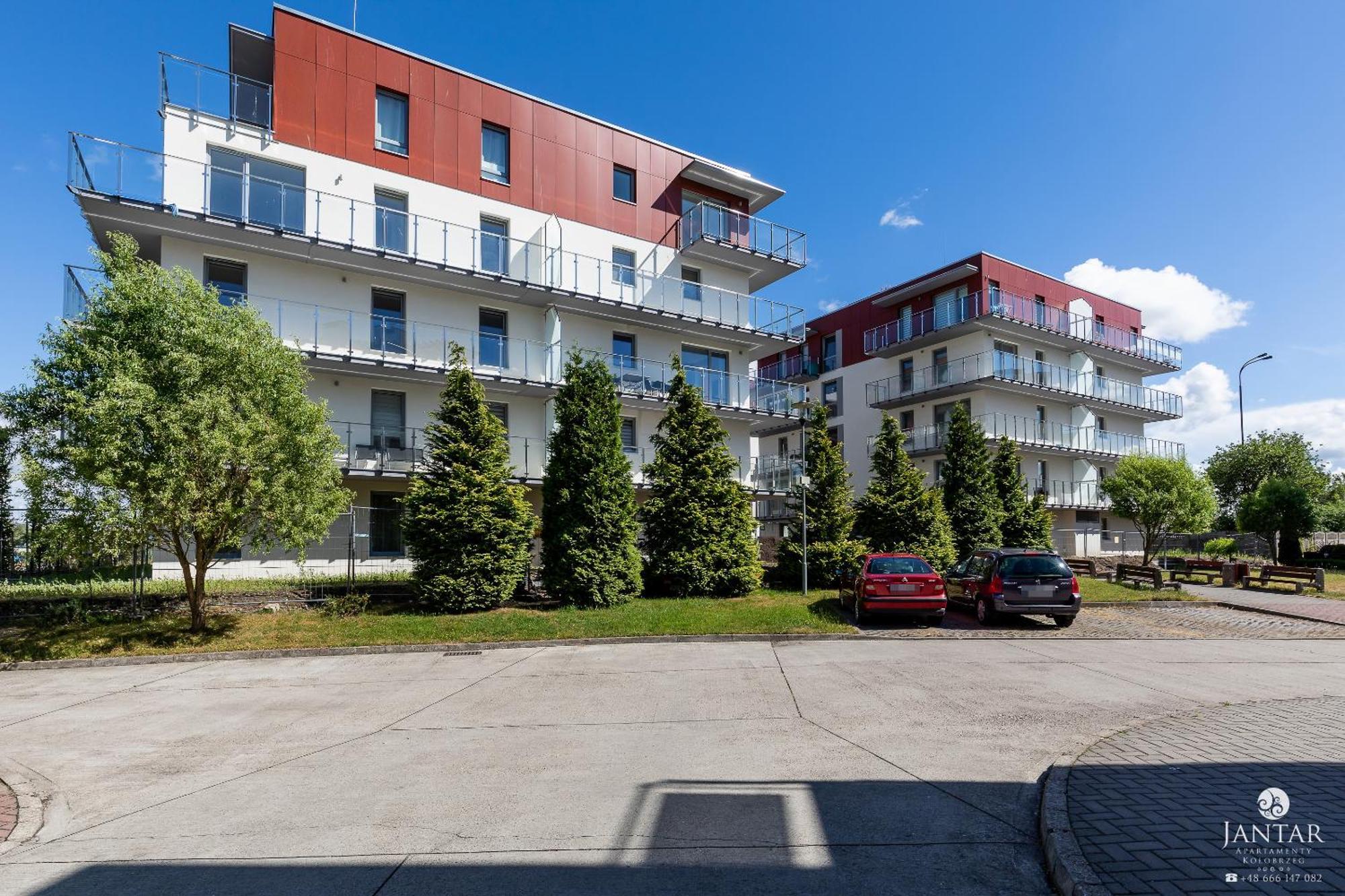 Jantar Apartamenty - Osiedle Bursztynowe II 科沃布热格 外观 照片